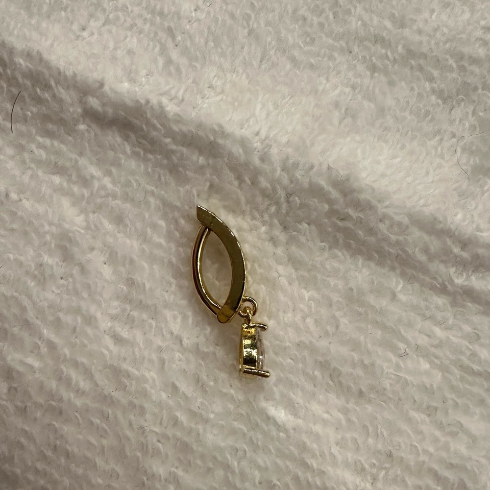 Simple and cute belly ring